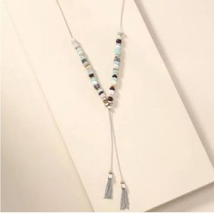 Stella & Dot Anda Courage Intention Necklace